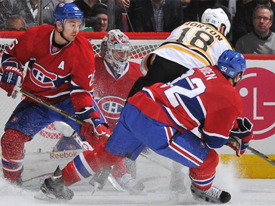 Canadiens get out their brooms to sweep Bruins