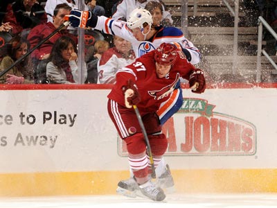 Coyotes too much for Young Oilers