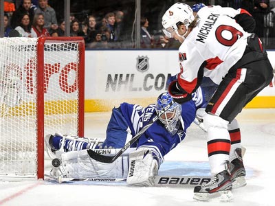 Ottawa beats Toronto with solid goaltending and special teams