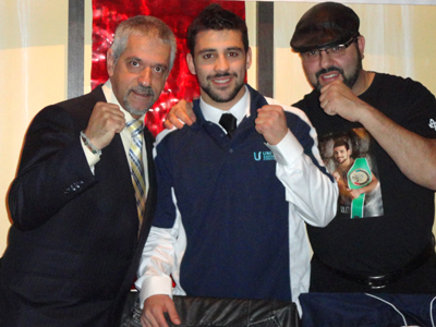 Boxing Champ Tony Luis thanks family and friends