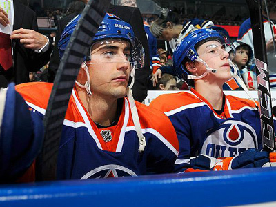 No hardware travelling with Eberle and Nugent-Hopkins back to Edmonton