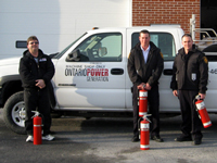 SNAPSHOT - OPG donates 100 fire extinguishers to Ingleside Fire Department