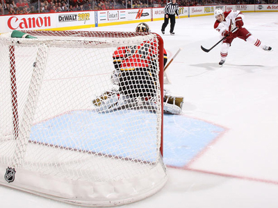 Coyotes snatch important victory away from Calgary in a Shootout