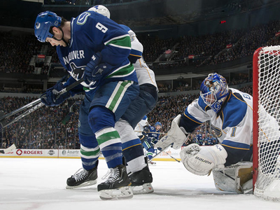 Canucks Solidify Top Dog Status With 2-0 Win Over Blues