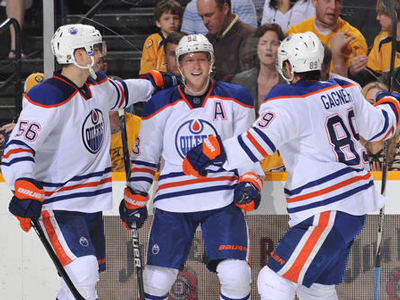 Hemsky scores three and Dubnyk outstanding in Oilers win over Preds