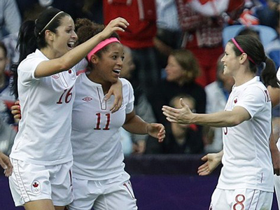 2012 Olympics: Soccer - Canada to face Team USA in semi-finals after knocking off Great Britain