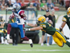 CFL - Alouettes cruise past an uninterested group of Eskimos