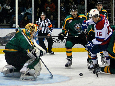 Siemens stones Oil Kings on Curtis Joseph Night in Prince Albert