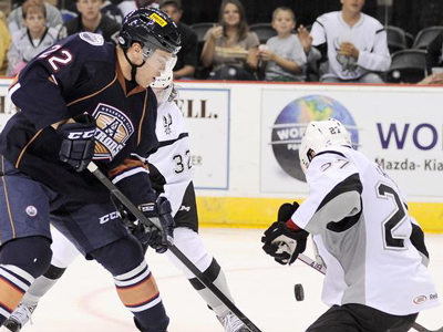 Barons run out of gas in San Antonio, Schultz held pointless