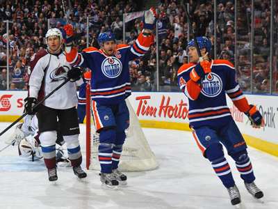 Oilers power play  too much for Avalanche to handle