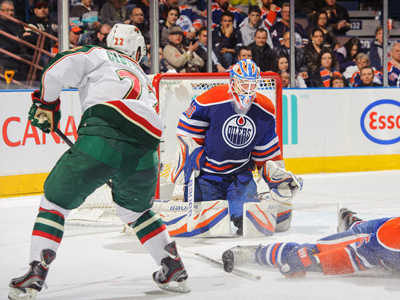 Oilers fall to Wild and likely lose Hall to suspension