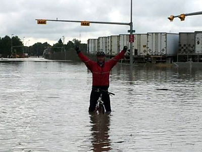 Calgary Flooding - Surreal, a major Canadian City underwater