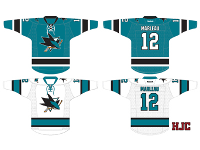 San Jose Sharks new jerseys - suggested designs