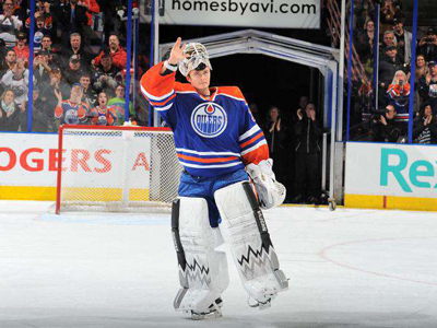 Oilers: Scrivens to the rescue