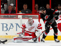 Tatar scores twice as Red Wings defeat Hurricanes