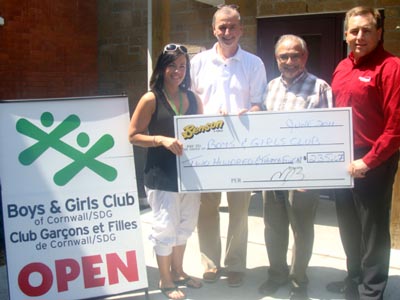 SNAPSHOT - BBQ supports Boys and Girls Club of Cornwall