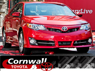 Test drive the new 2012 Camry at Cornwall Toyota