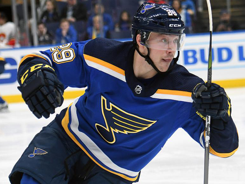 Dunn doubtful for Blues in Game 1 of Cup Final against Bruins