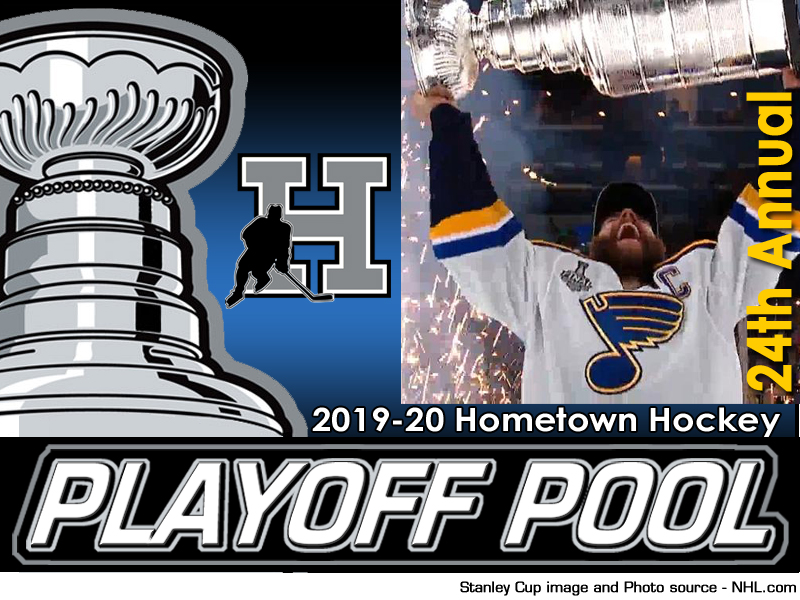 2019-20 Hometown Hockey NHL Playoff Pool - register today