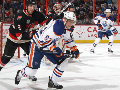 Oilers Ales Hemsky not necessarily a second line player