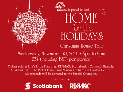 Downtown Cornwall hosting Home for the Holidays