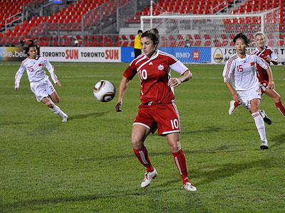 Cornwall-born Soccer Star Christina Julien scores game winner for Canada