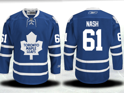 Rick Nash in a Maple Leaf uniform - Is it a good idea?