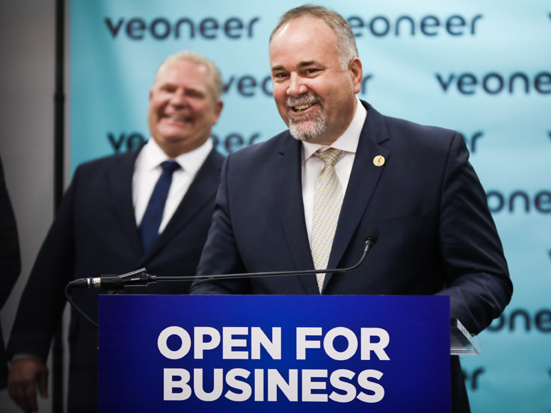 Ontario Making the Automotive Sector Open for Business and Open for Jobs
