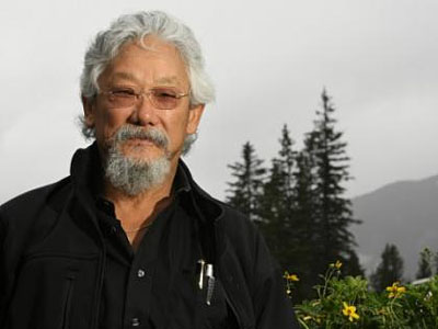 Tagwi student asks David Suzuki about memories of his father