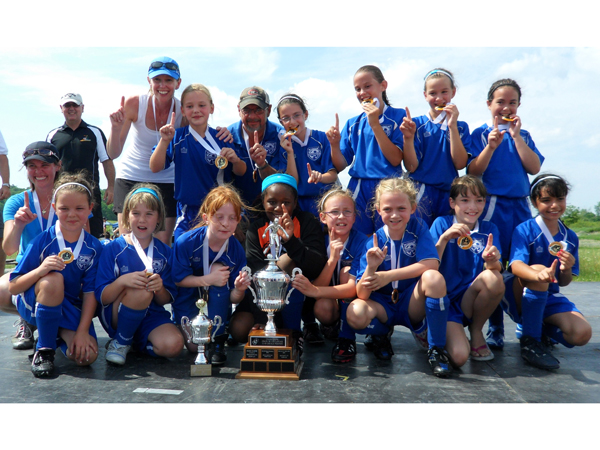 SNAPSHOT - Latour Financial Group U10 Coyotes Girls win Gold
