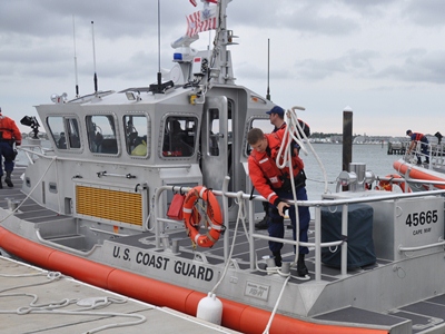 Coast Guard searching for missing Connecticut swimmer