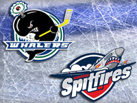 Spits move into playoff picture with win over Whalers
