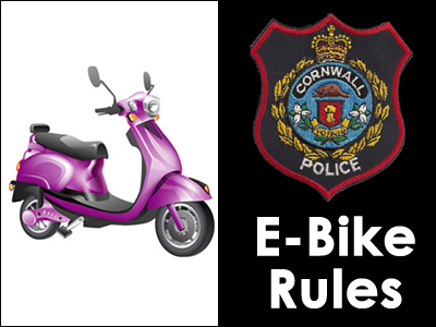 Cornwall Police issue education notice on e-Bikes